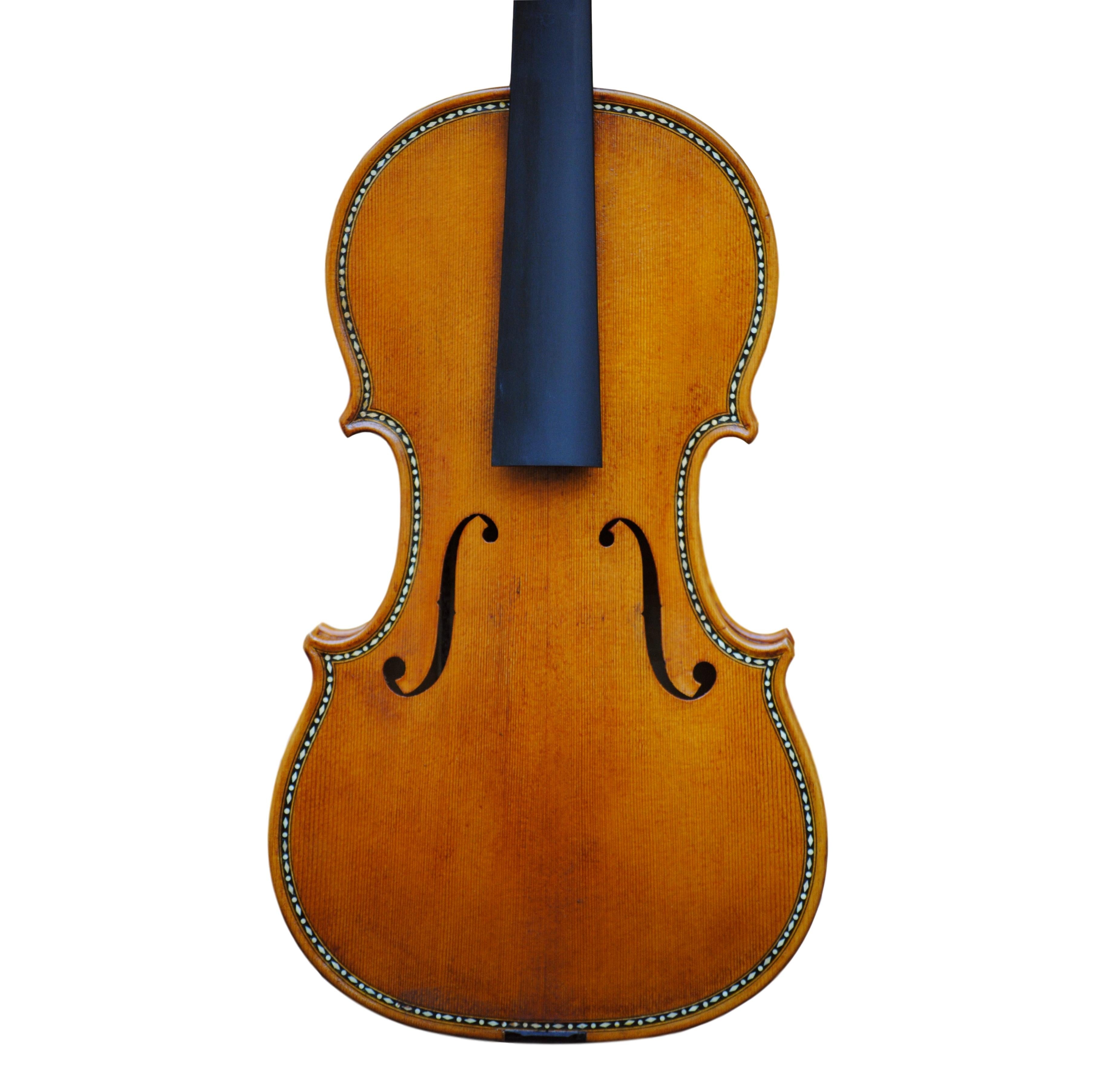 Antonio Stradivari "Hellier" with decoration