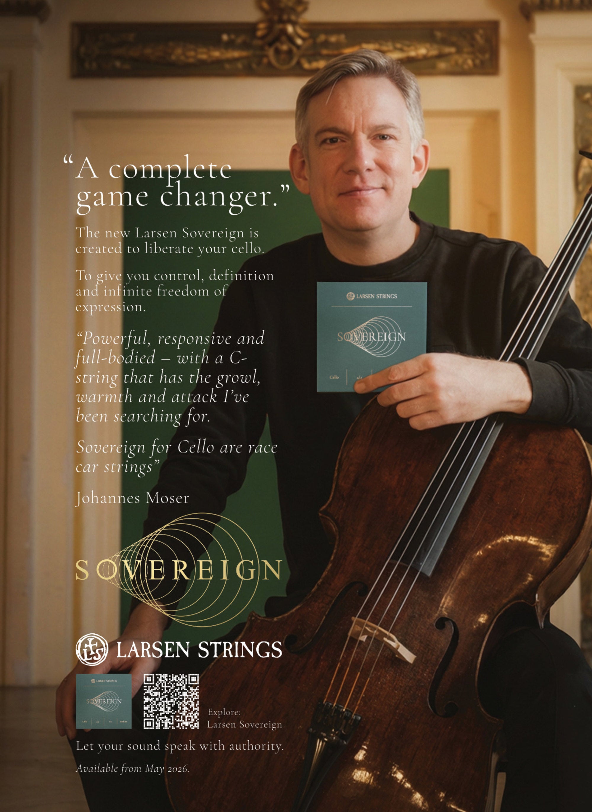 Larsen Strings for cello Sovereign