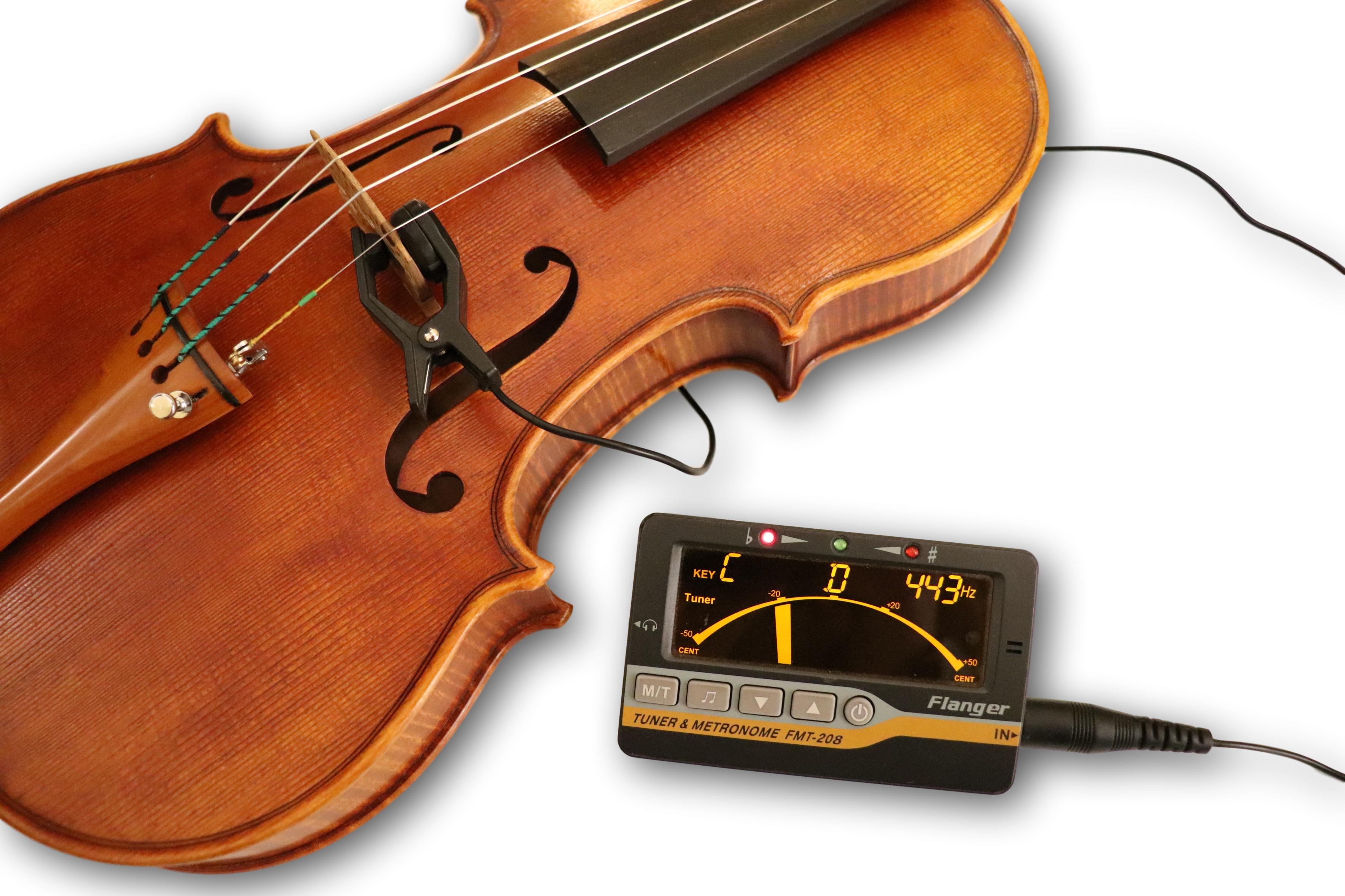 Tuner & Metronome 🎻 with sound Clip